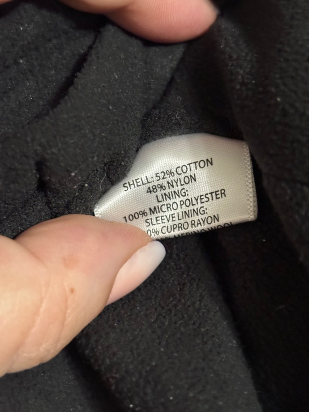 Eileen fisher womens long sleeve coat size xs jacket solid black long length - Picture 4 of 4